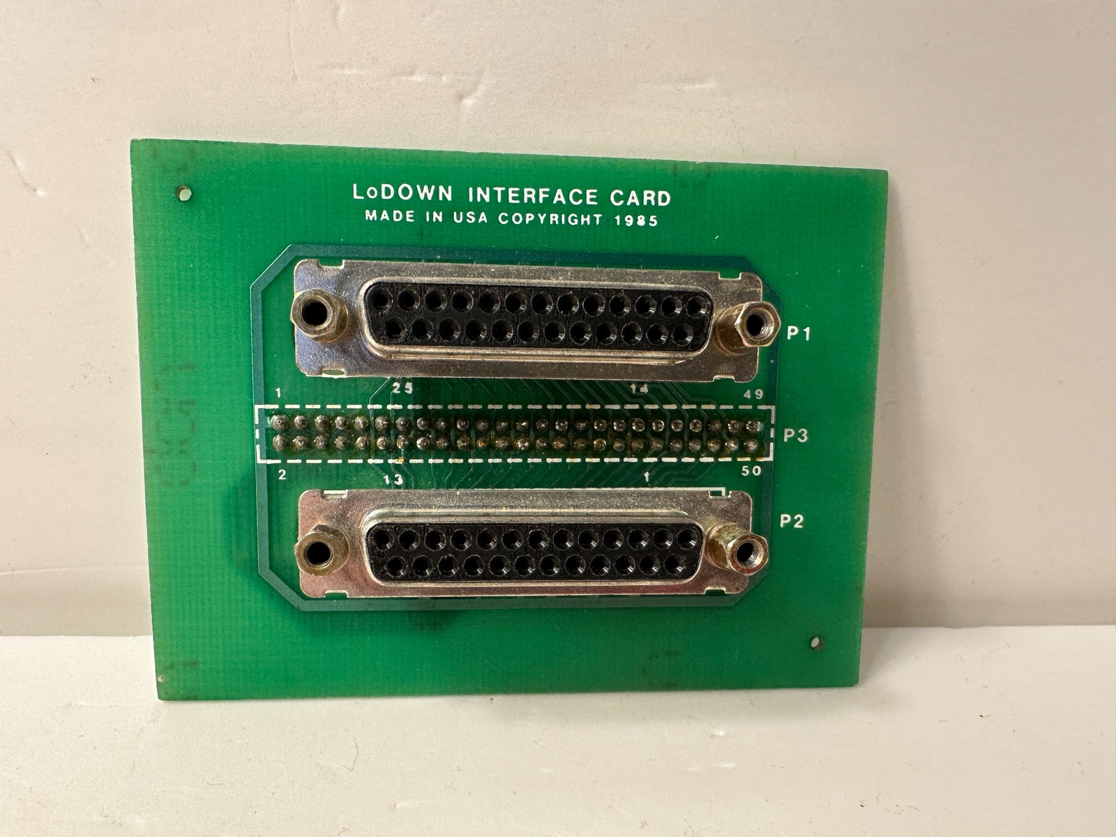 Lowdown Interface Card for Apple - 1985 Made in USA