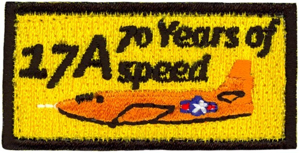 USAF TEST PILOT SCHOOL  - CLASS 2017 A - PENCIL POCKET TAB - PATCH