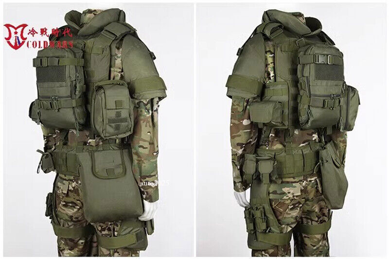 Russian Special Forces Version DCS SOBR Strategy Tactical Vest Knapsack Full Set