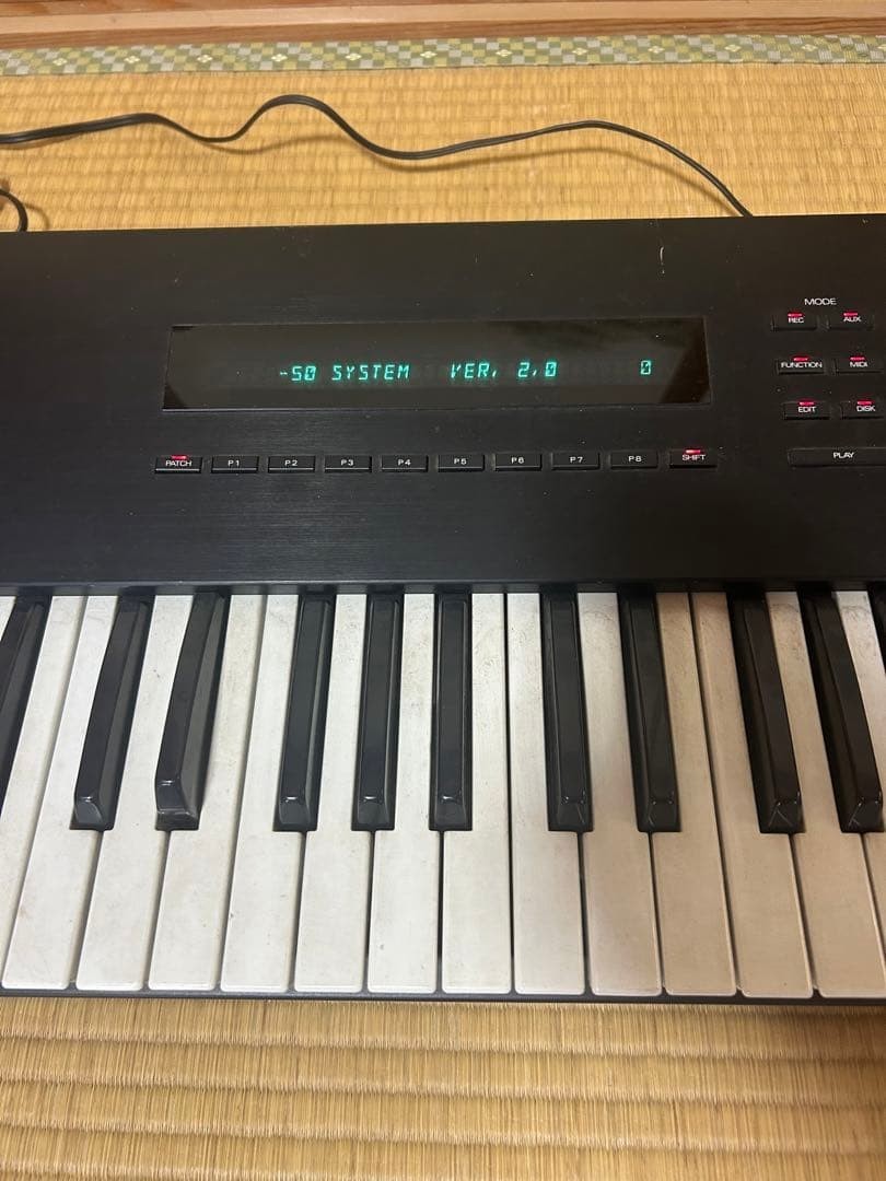 Roland S-50 Digital Sampling Keyboard Sound output confirmed