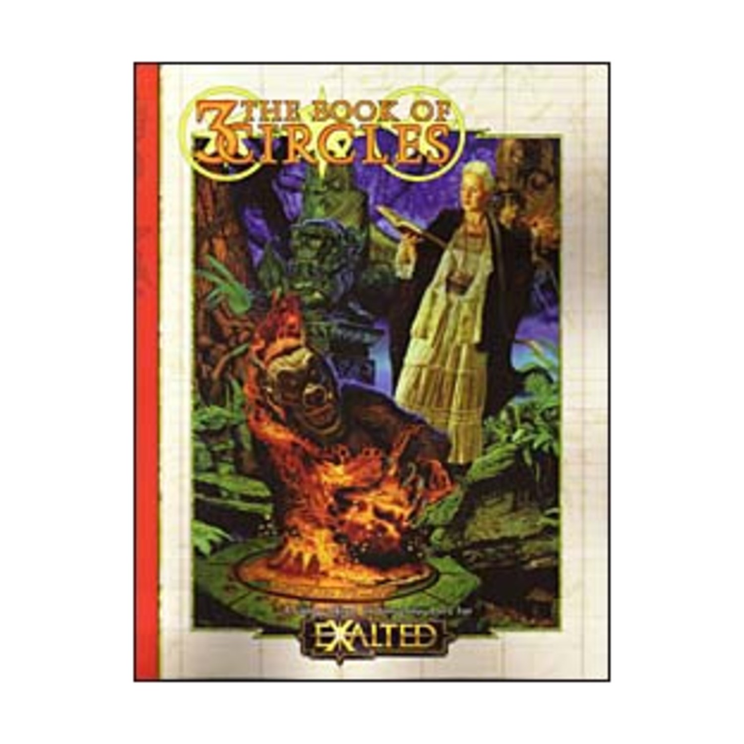 White Wolf Exalted 1st Ed Book of Three Circles VG