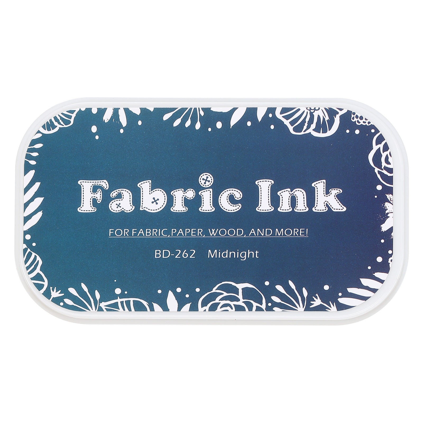 Ink Pads for Stamps 3.7x2.2 Inch Fabric Ink Pad Midnight Blue