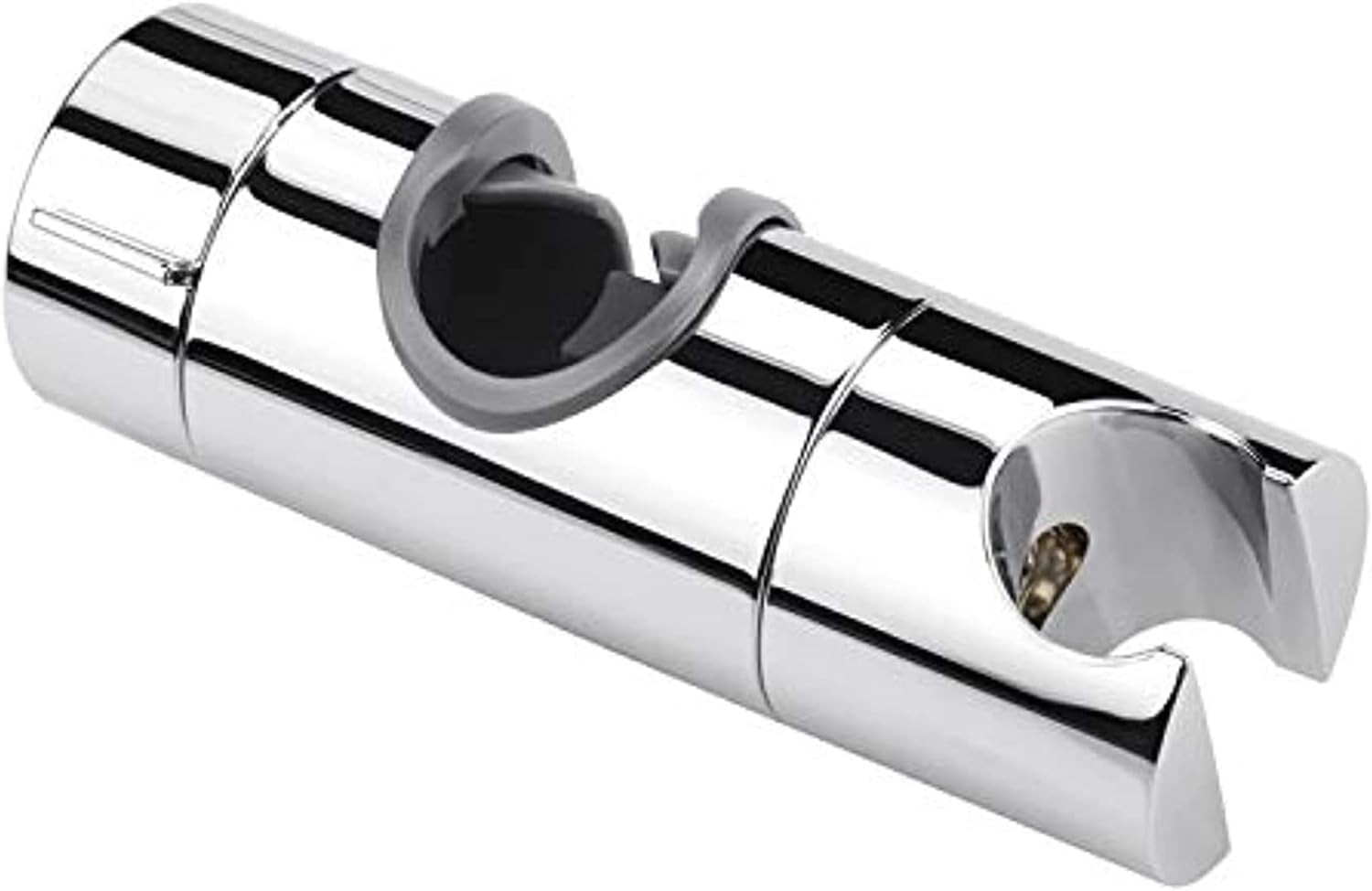Adjustable Shower Head Holder for Slide Bar,Universal 18-25MM O.D. ABS Chrome