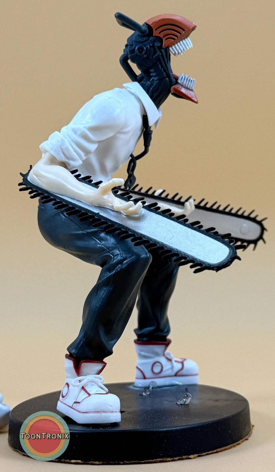 5" Chainsaw Man Lamp Light Statue Figure Collectible