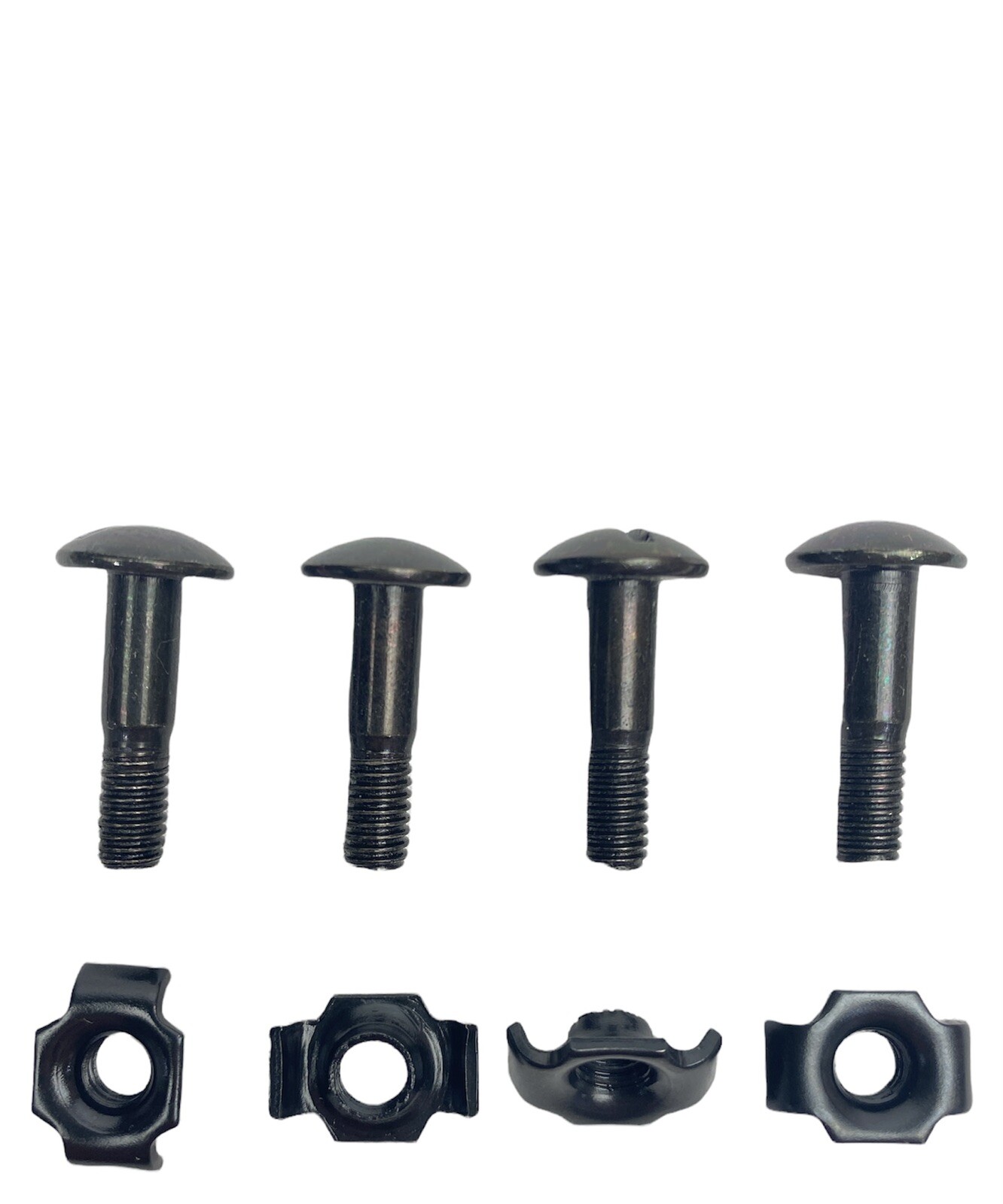 22mm FAST & MARITIME HELMET HARDWARE SET 4-POINT CHINSTRAP SCREW BOLT & NUT 4pk