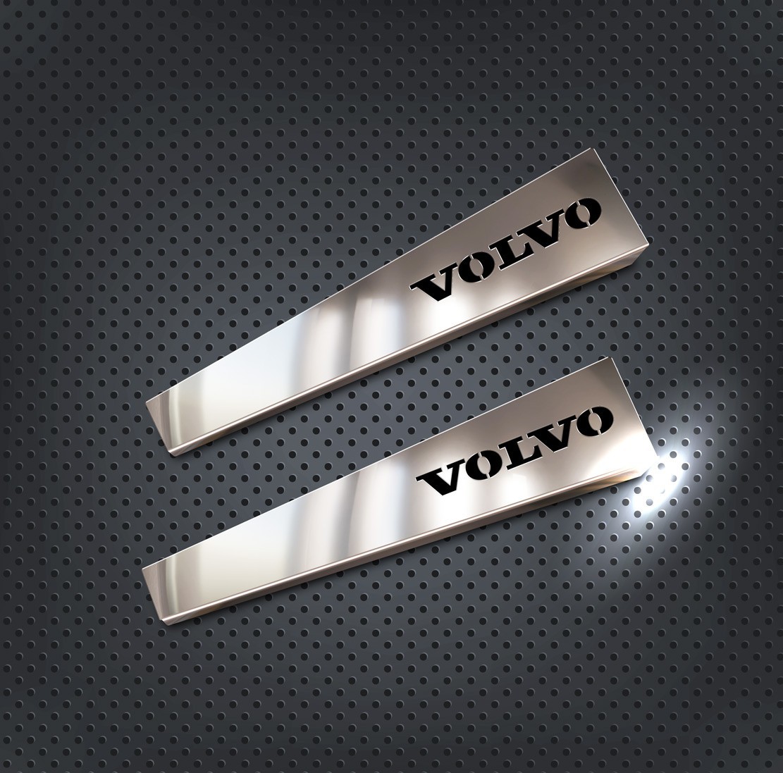 VOLVO FH5 WIPER CHROME Stainless Stell 1 SET. ( RIGHT Hand Drive)