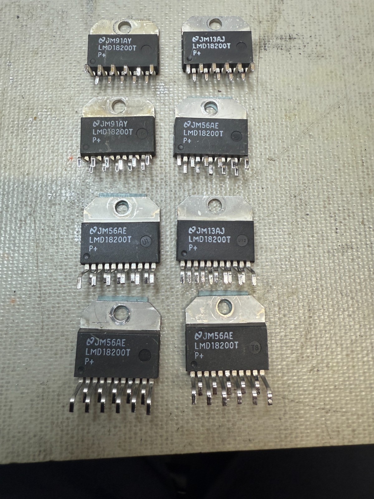 LMD18200T National Semiconductor  Stepper Motor Driver used