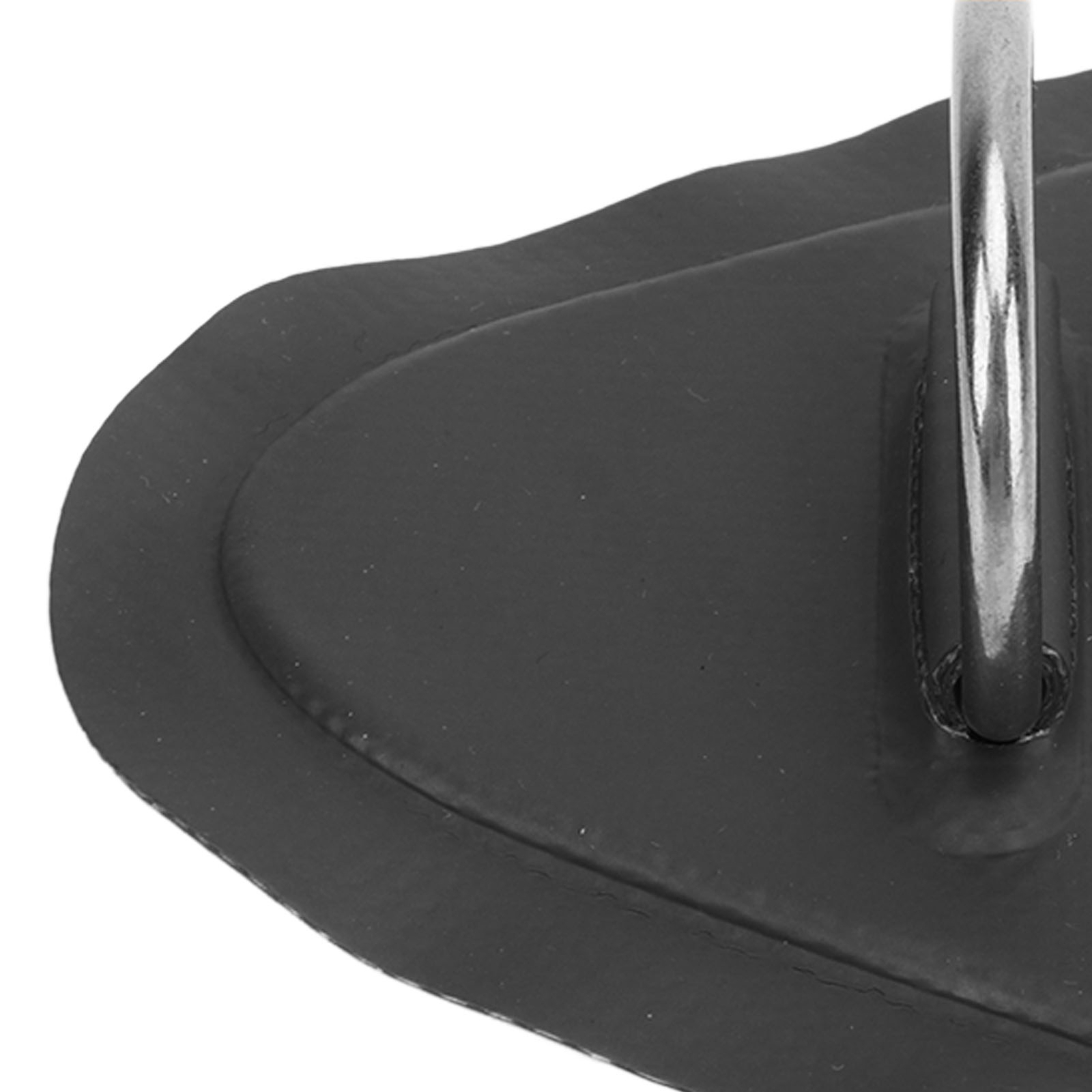 BLACK 4 Pcs D Patch Stainless Steel D Pad For Inflatable Surfboard