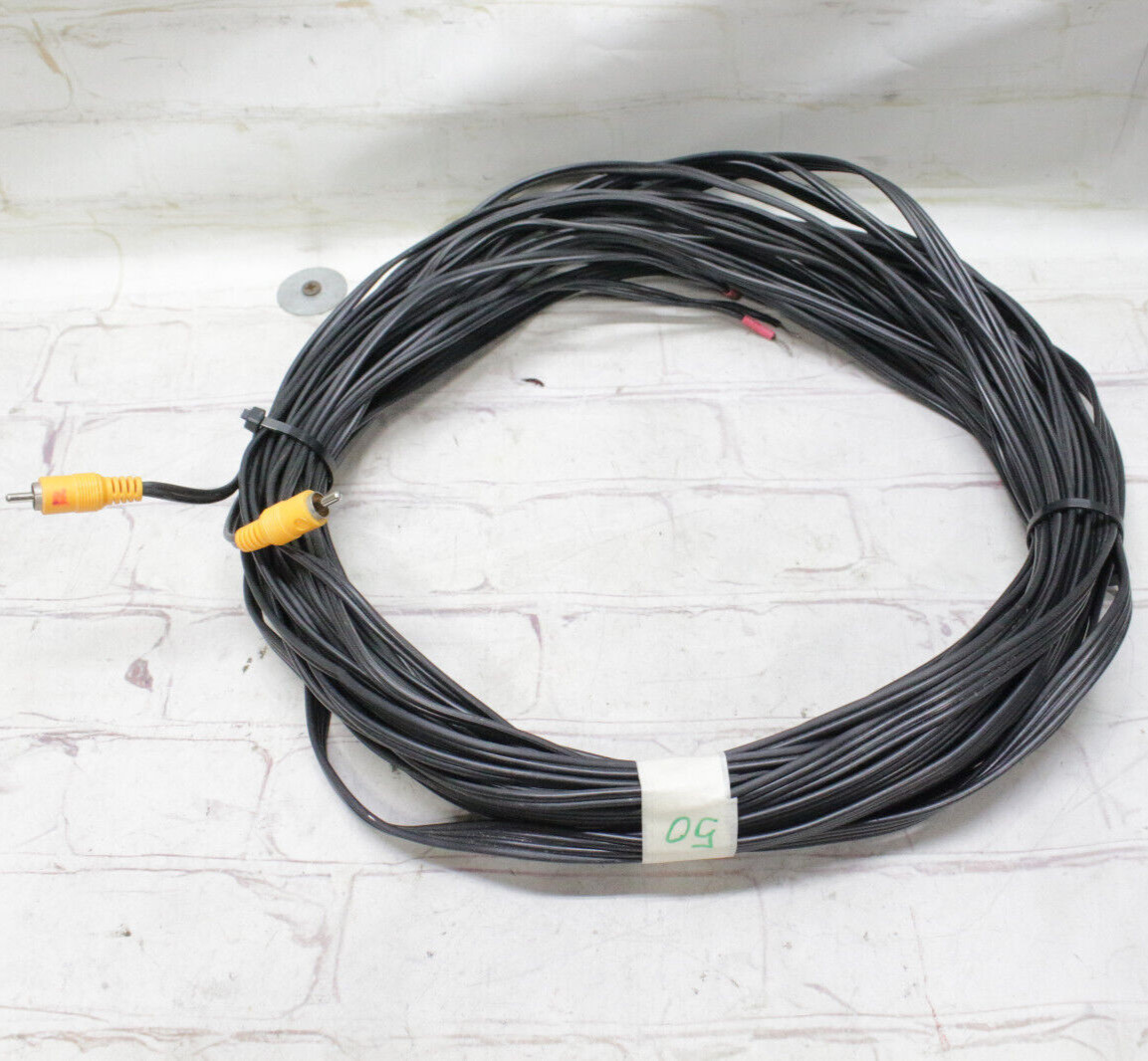 2 Bose Acoustimass 6 Series III (black)  LEFT REAR CHANNEL Speaker Cable 50 FT
