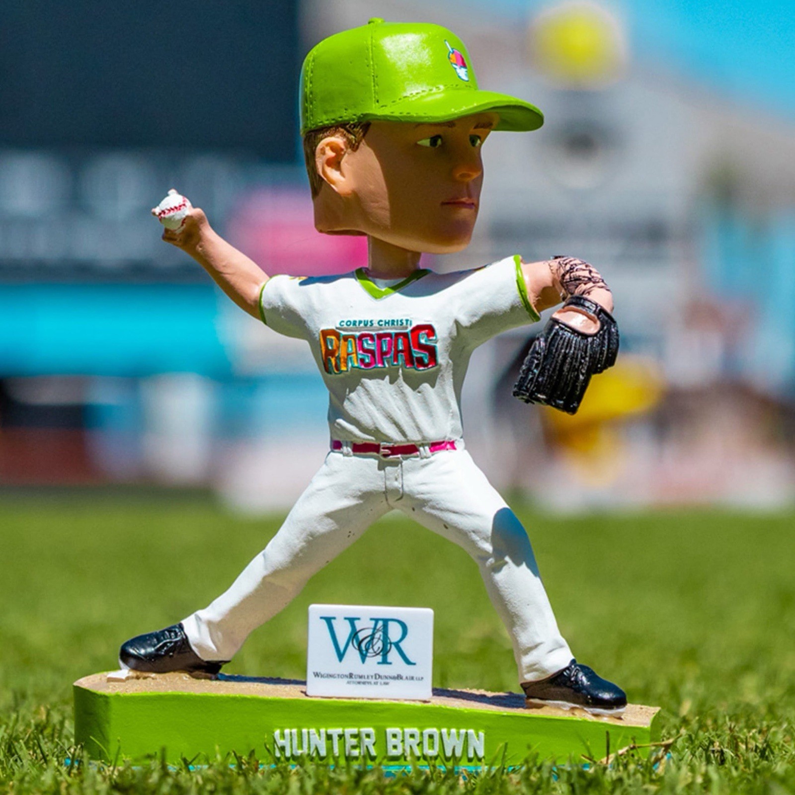 Pre sell Corpus christi hooks Hunter Brown bobblehead 4/17