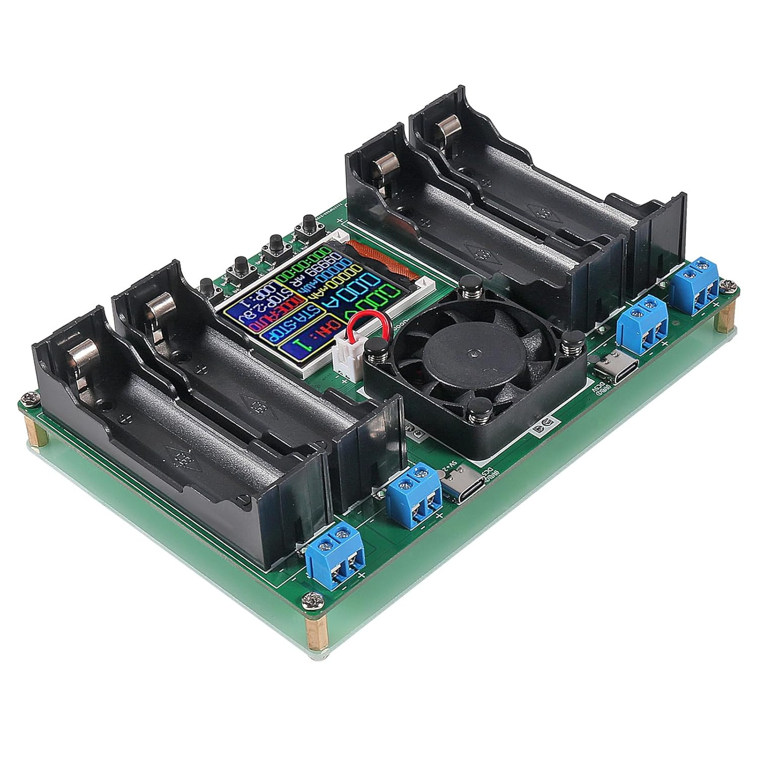 1Pcs 18650 Lithium Battery Capacity Tester Module Mah Mwh Digital Battery Power
