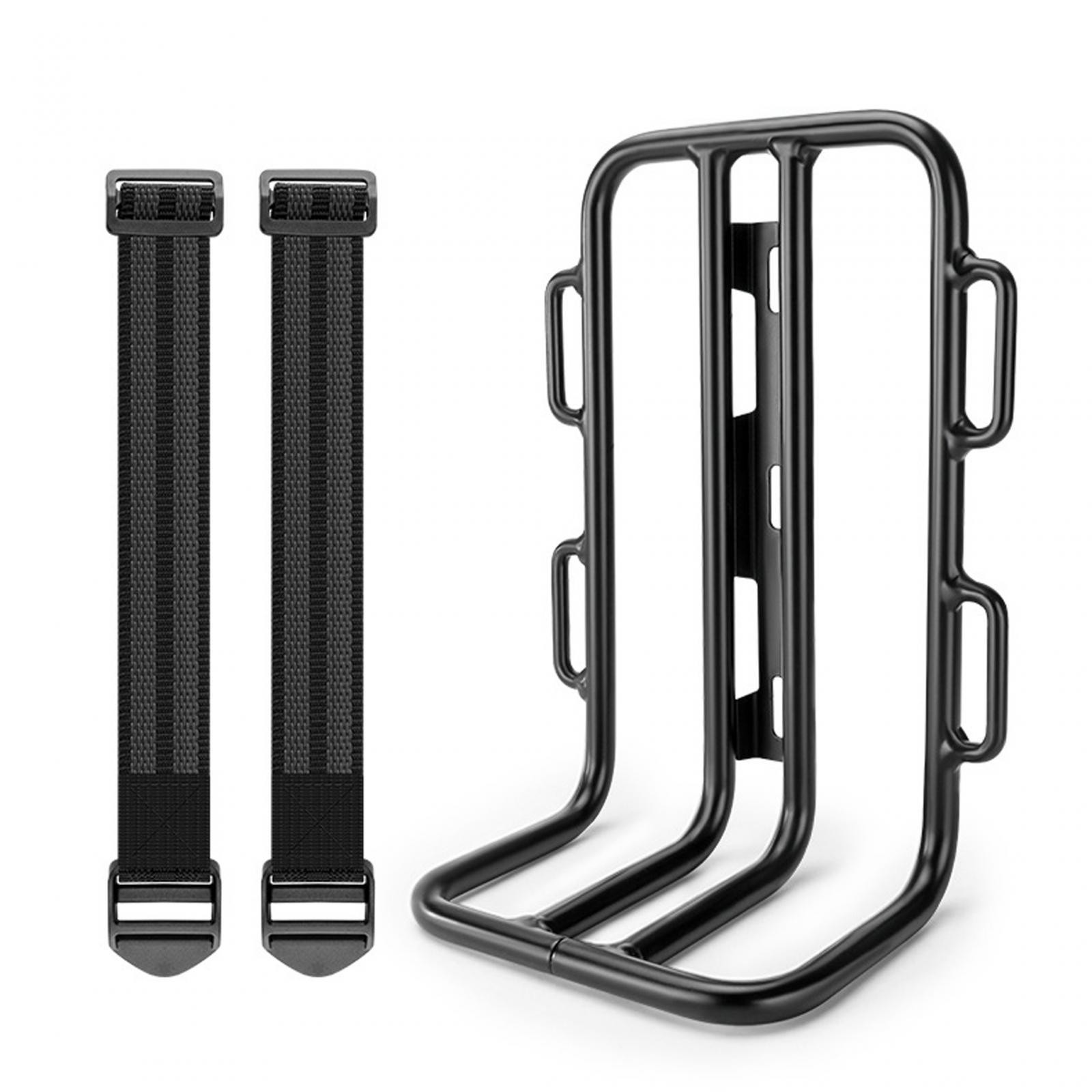Bike Front Rack Carrier Cargo Pannier Bag Holder Touring Carrying Lightweight