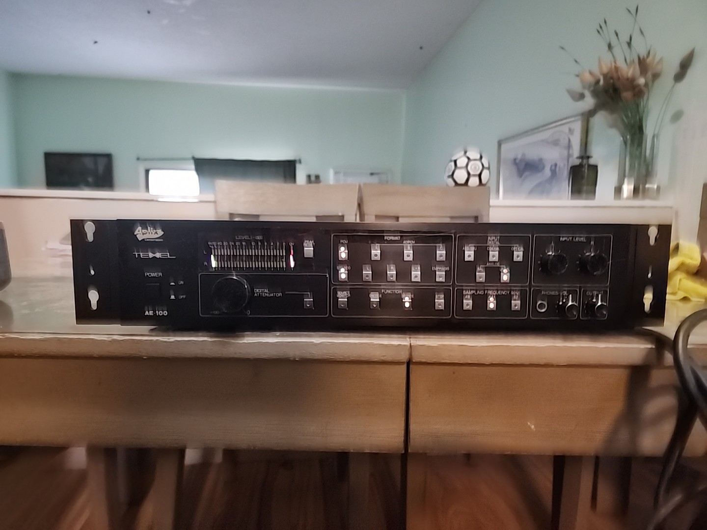 Rare Aplix Texel AE-100 Digital Attenuator UNTESTED