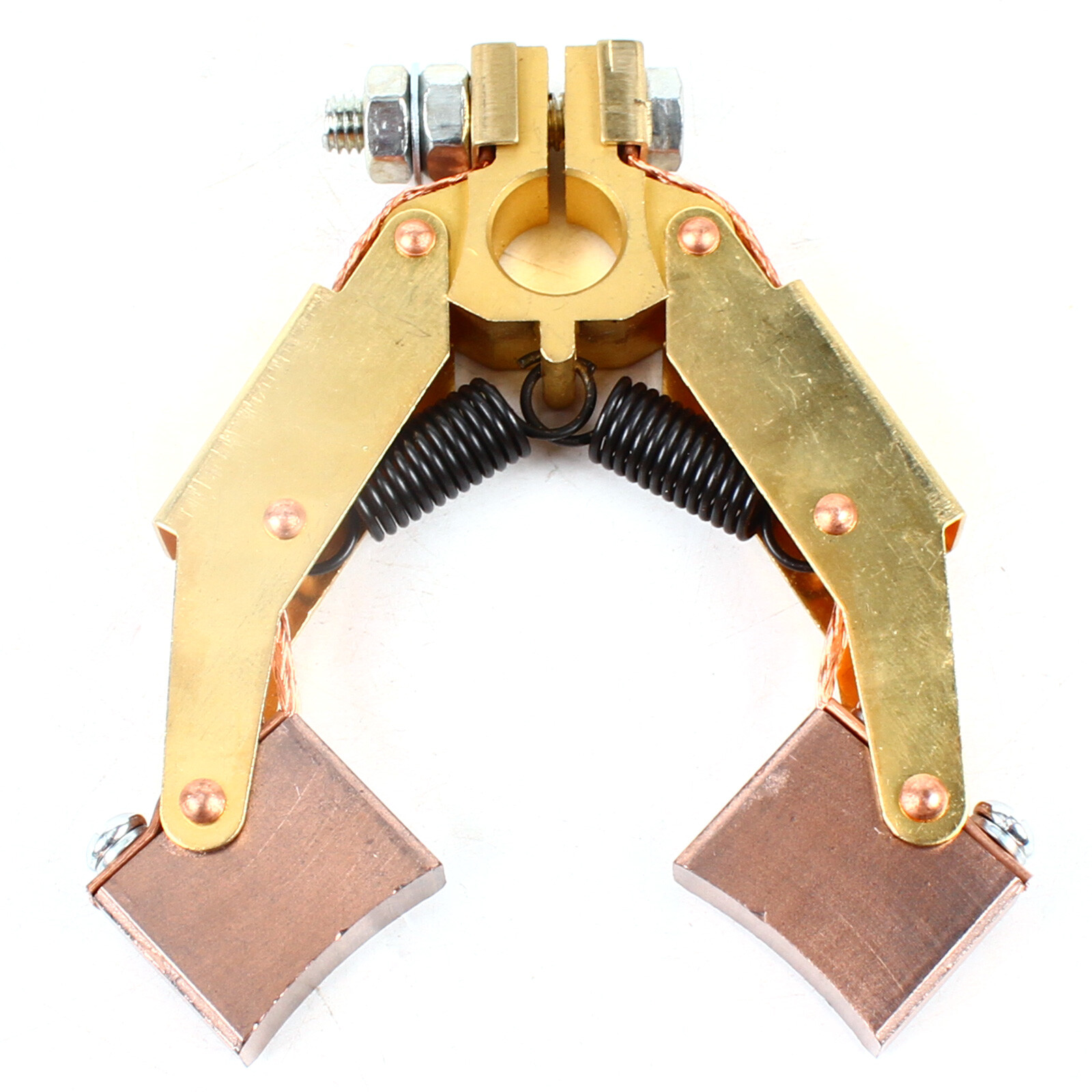 Copper Motor Carbon Brush Herringbone Holder V-shape For Slip Ring 12.5*32mm USA