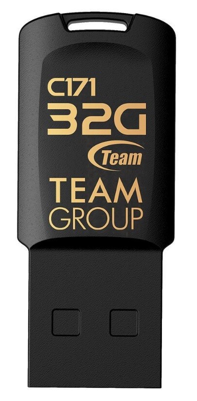 TEAM C171 32GB USB2.0 Flash Drive Black