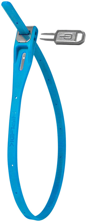 Hiplok Z-Lok Security Tie Lock Single: Cyan