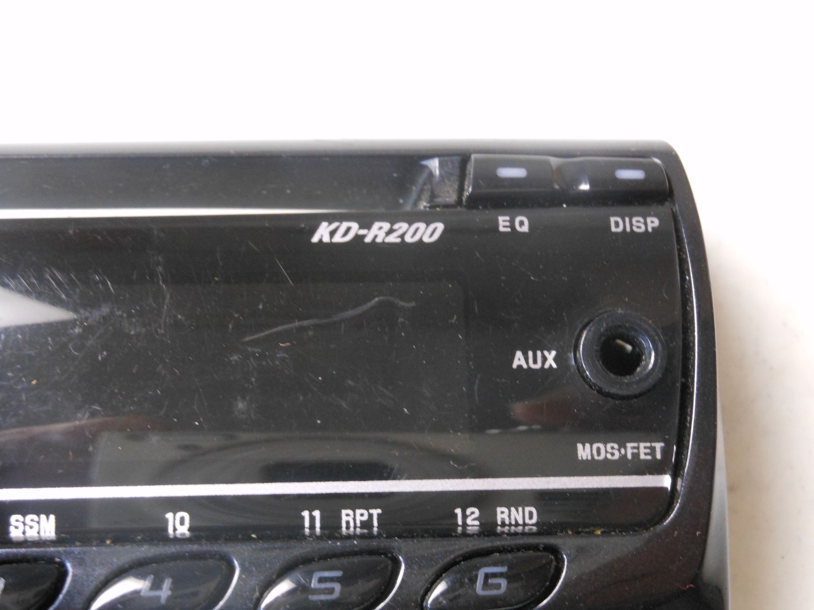 JVC KD-R200 Faceplate FACEPLATE ONLY