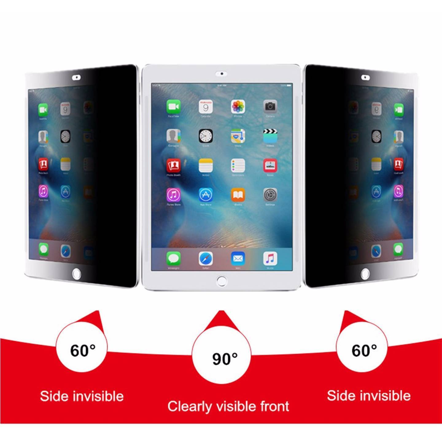 Privacy Anti-Spy Screen Protector Guard For iPad 9.7 (2018 & 2017) 5th / 6th Gen