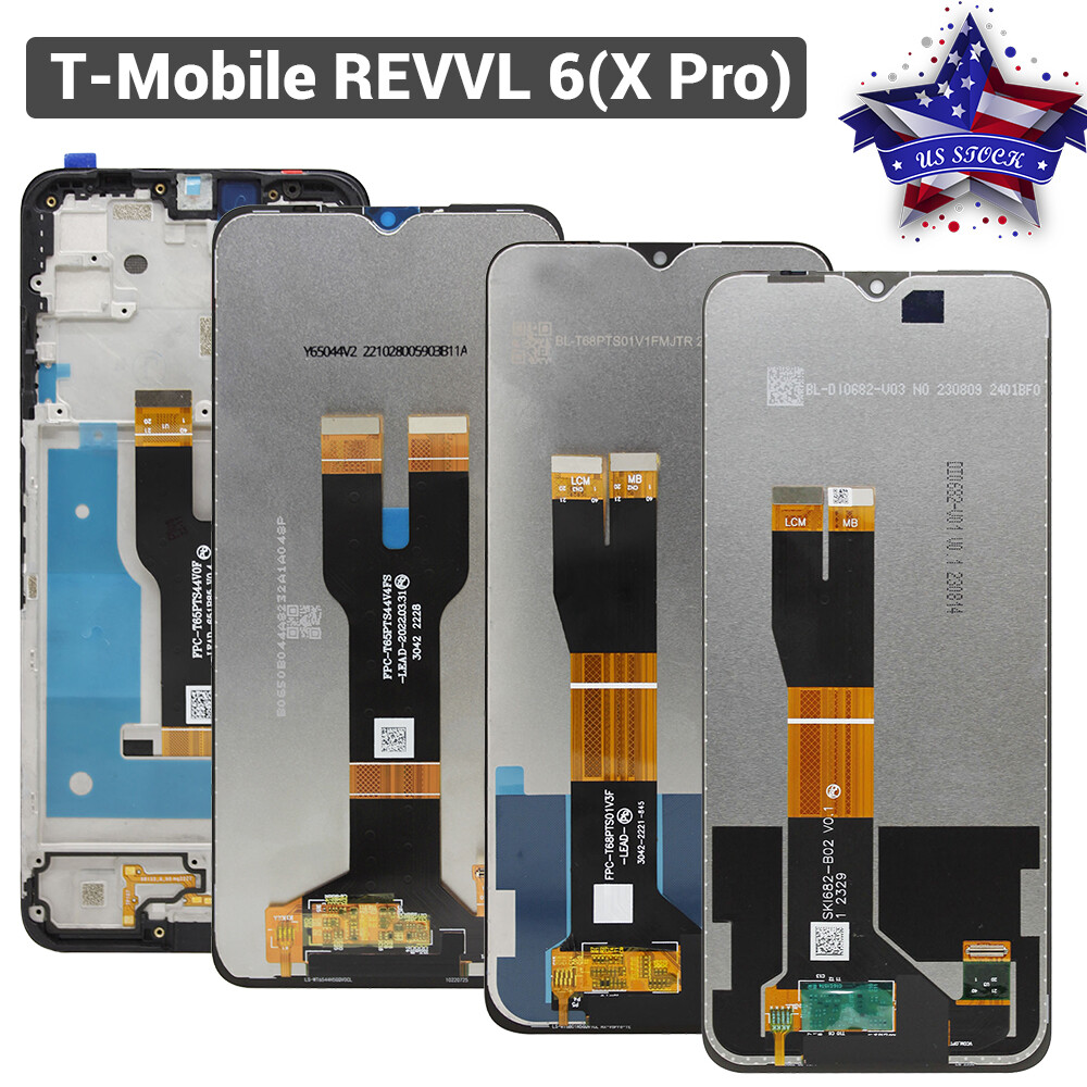 LCD Display Screen Touch Digitizer Assembly For T-Mobile REVVL 6/ 6(X) Pro 5G