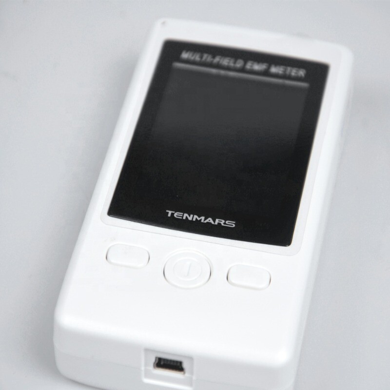 Gauss 3-axis Magnetic Electric RF Strength Electromagnetic Radiation Detector