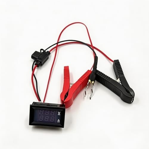 Automotive Parasitic Draw Tester, Car Battery Leakage Detector with Fuse