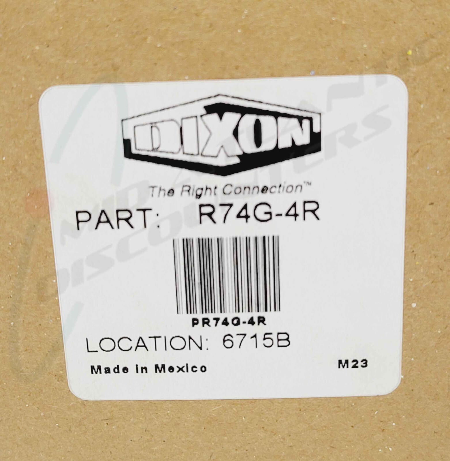 Dixon R74G-4R Series 1 Standard Regulator 220 SCFM 1/2" Port