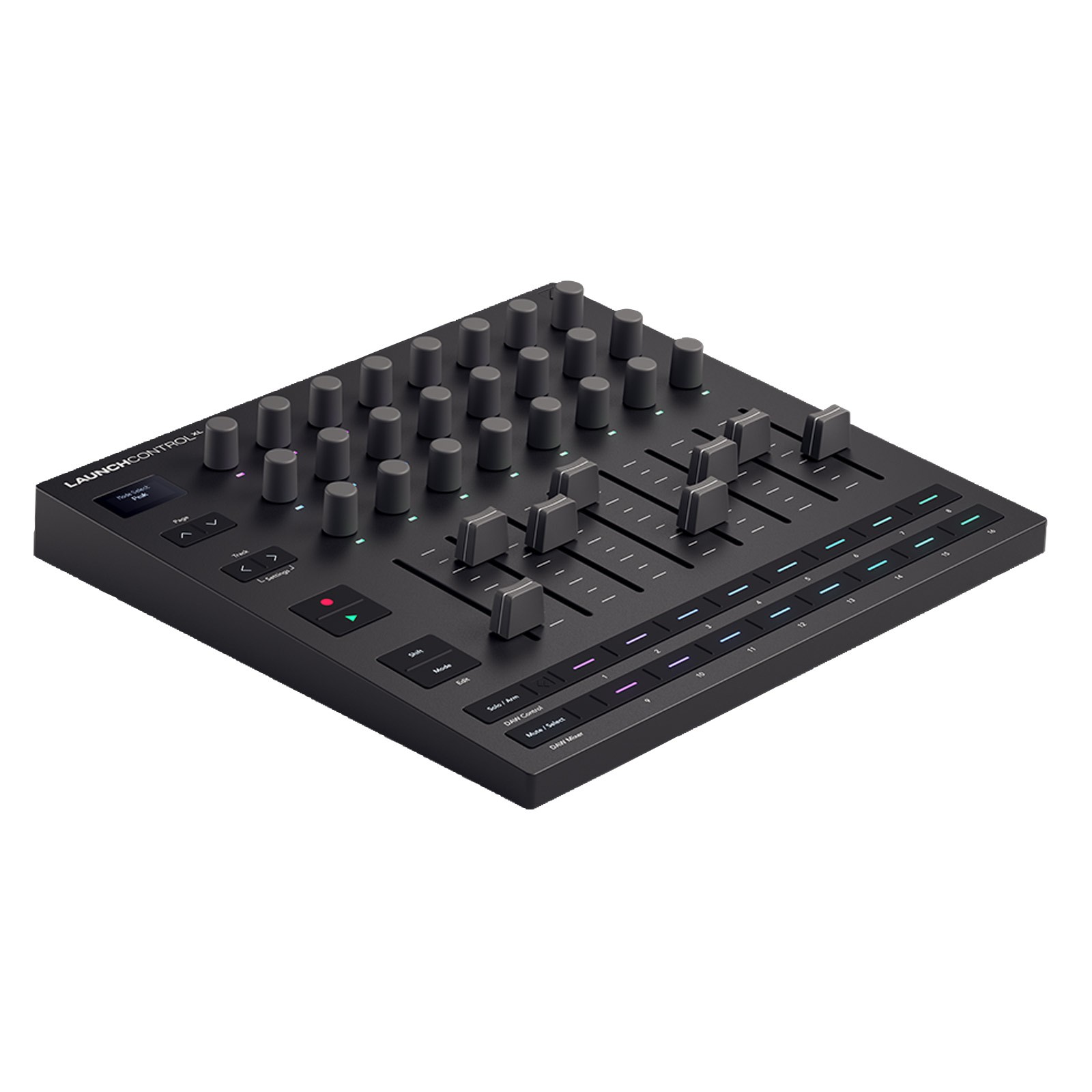 Novation Launch Control XL 3 DAW Midi Control Surface w Headphones
