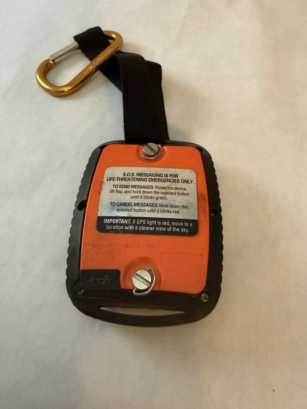 SPOT Gen3 Satellite GPS Messenger Tracking Device, Untested