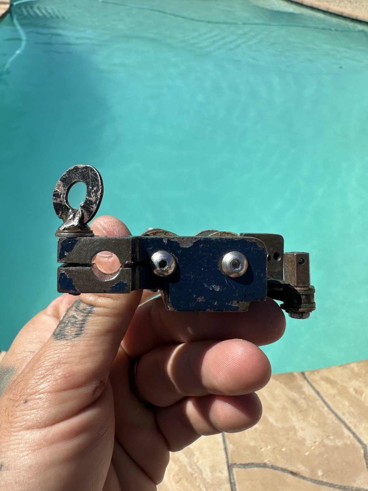 Blue Collar John Tattoo Machine Handmade Kingpin