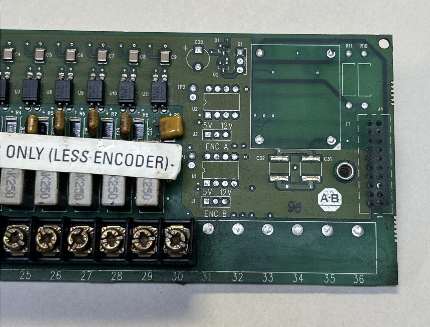 ALLEN BRADLEY,193396,ENCODER TERMINAL CIRCUIT BOARD