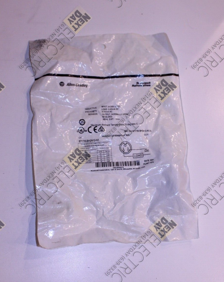 Allen Bradley, 871TM-BH2N12-N3, Inductive Proximity Sensor Switch