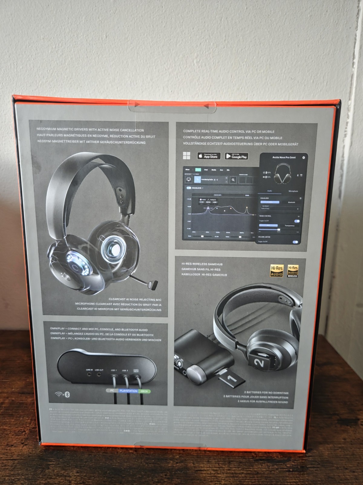 SteelSeries Arctis Nova Pro Omni Wireless ANC Headset Black Xbox/Windows