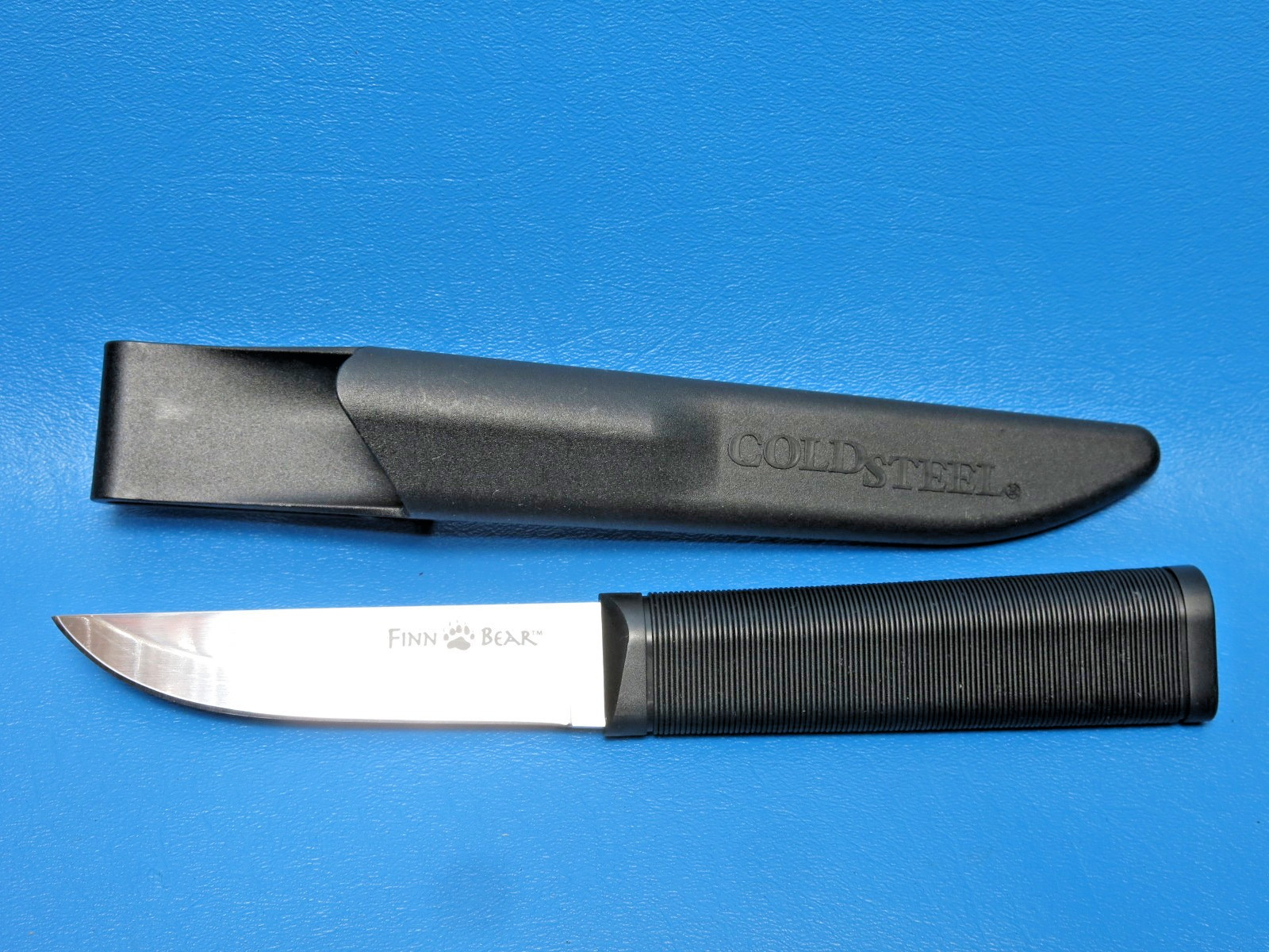 Cold Steel Finn Bear Hunting Knife 3-5/8" German 4116 Stainless Steel Black