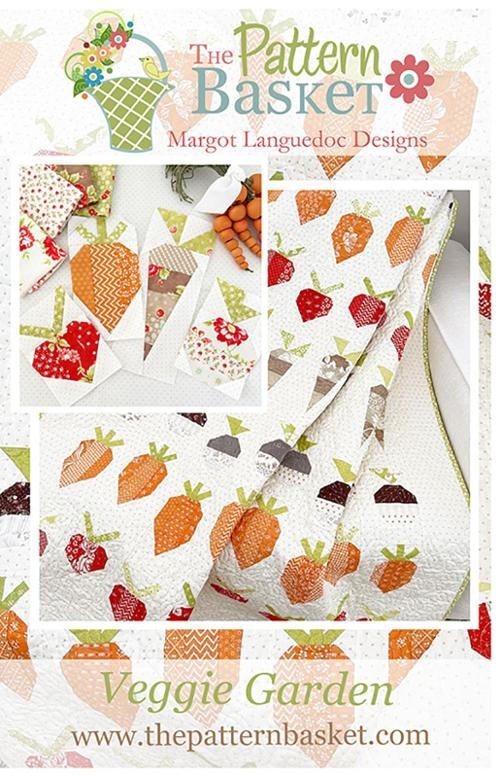 Pattern Basket VEGGIE GARDEN Fat Eighth Pattern
