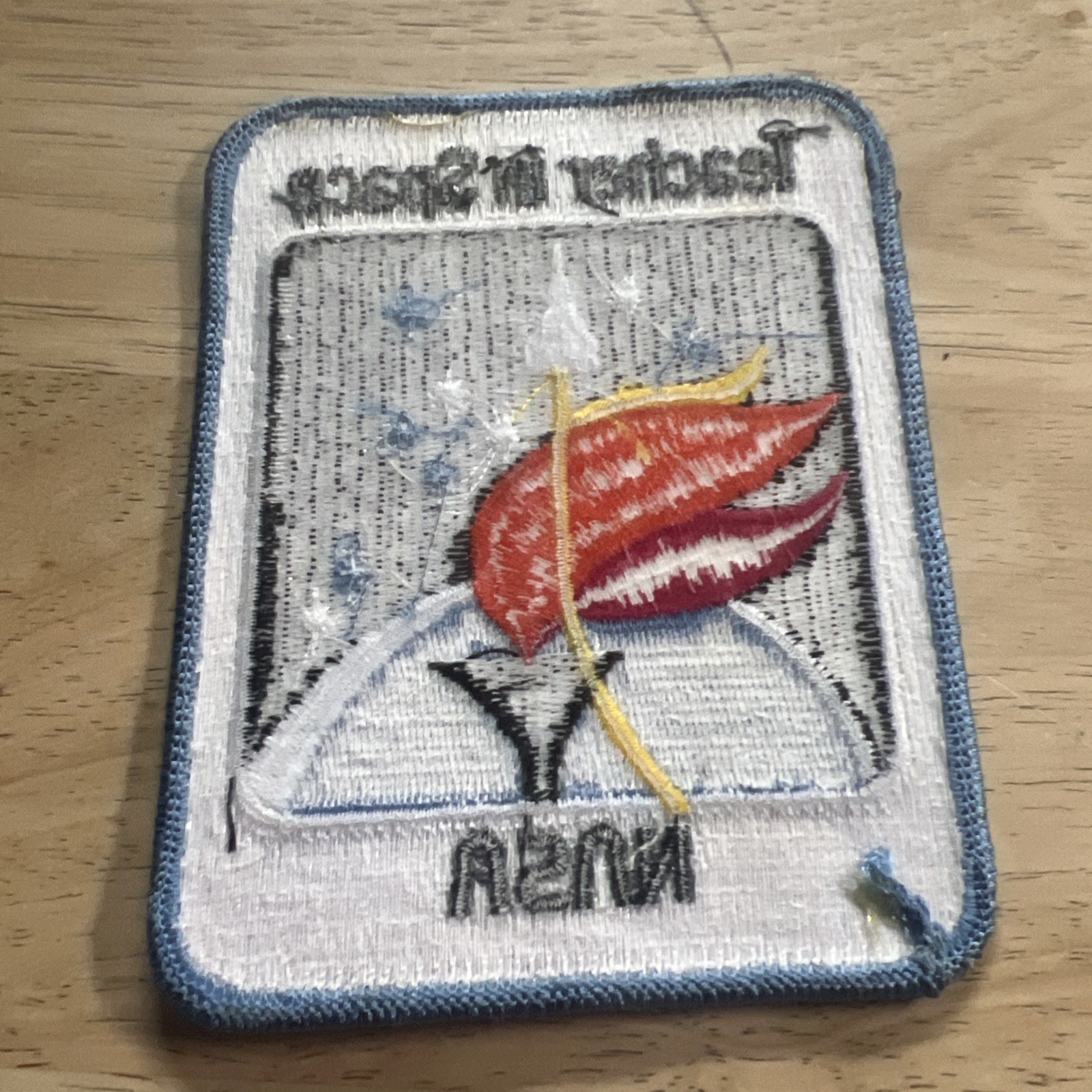 NASA “Teacher In Space” Shuttle Mission Patch. VTG