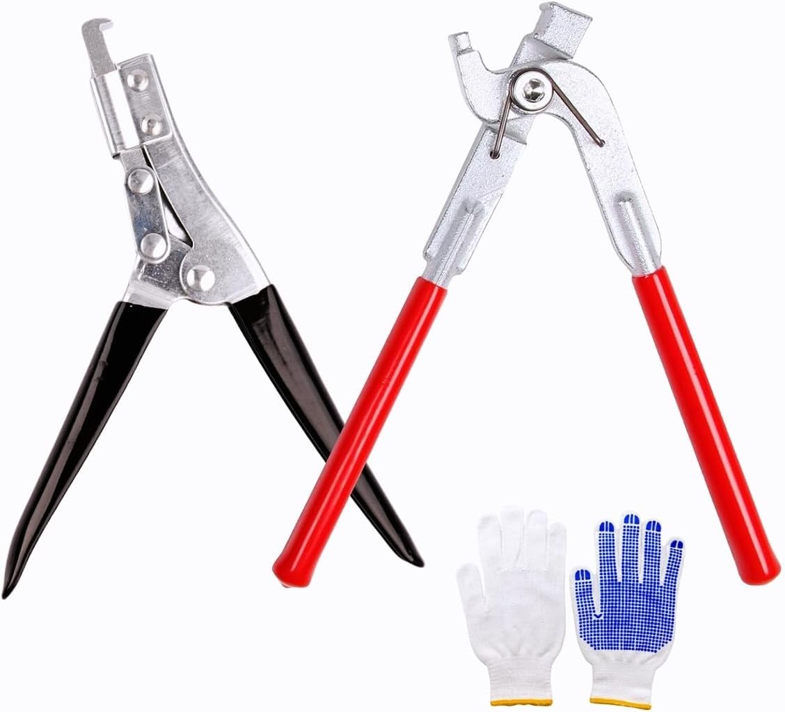 Radiator Repair Pliers Tool Set, Car Radiators Opening Tab Lifter and Closing He