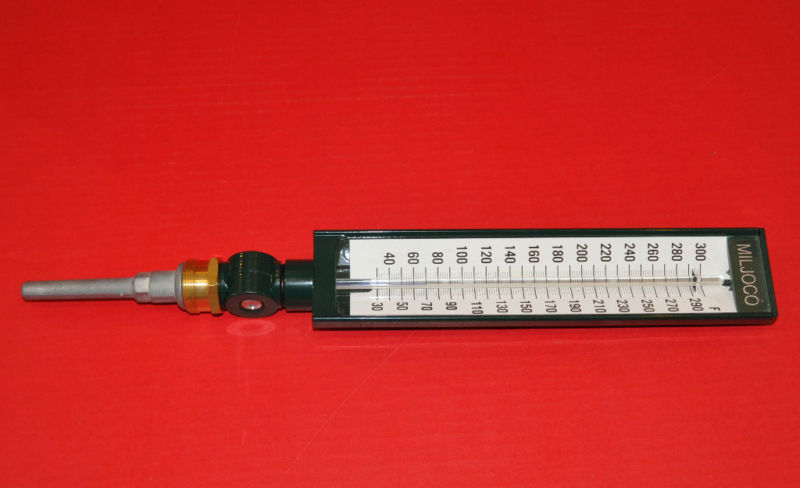 MILJOCO INDUSTRIAL SCALE THERMOMETER 30-300F