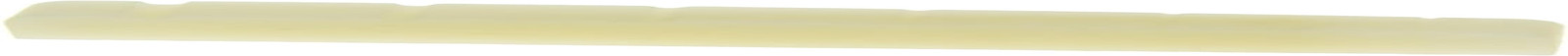 Dopro 43Mm Flat Base Unbleached Pure Bone Nut Guitar Slotted Bone Nut Fits Strat