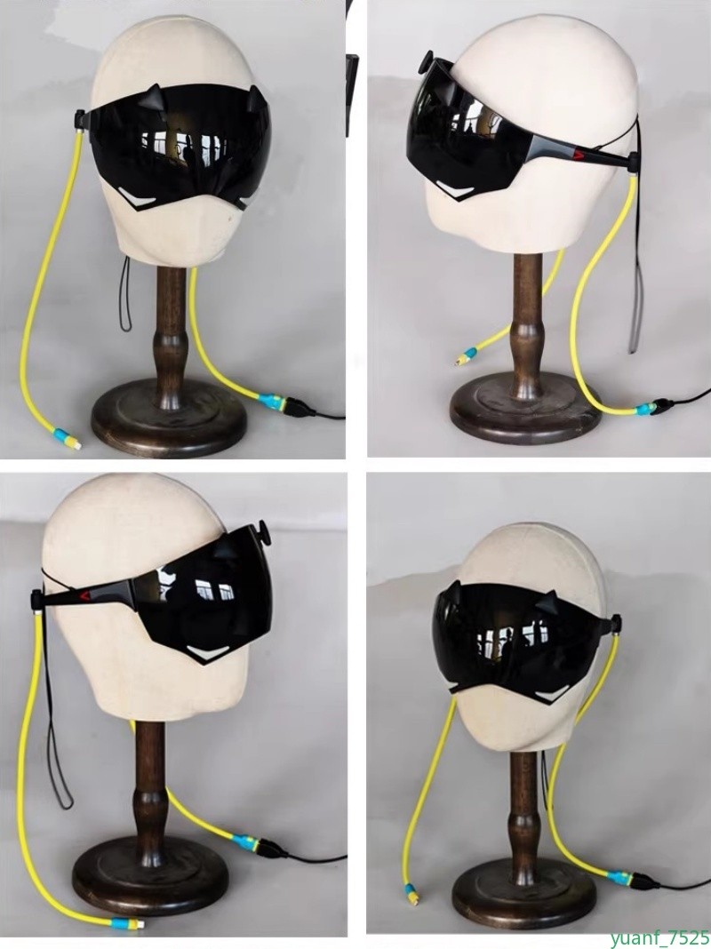 Zenless Zone Zero Trigger Cosplay High Beauty Half Face Mask Luminous Eye Mask