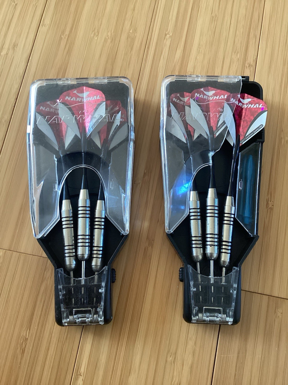 2 Narwhal Dart Sets In Cases Pre Owned