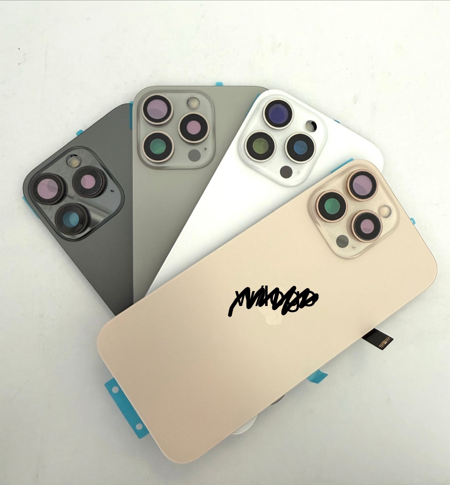 Back Glass for Apple iPhone 16 Pro with Magnets / NFC / Flex Flash