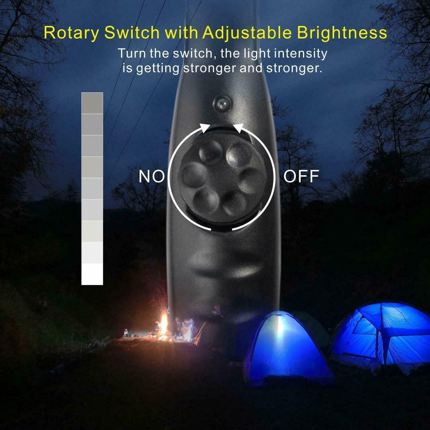2PC 90000LM COB LED Work Light Flashlight Magnetic Base Rechargeable Torch Lamp