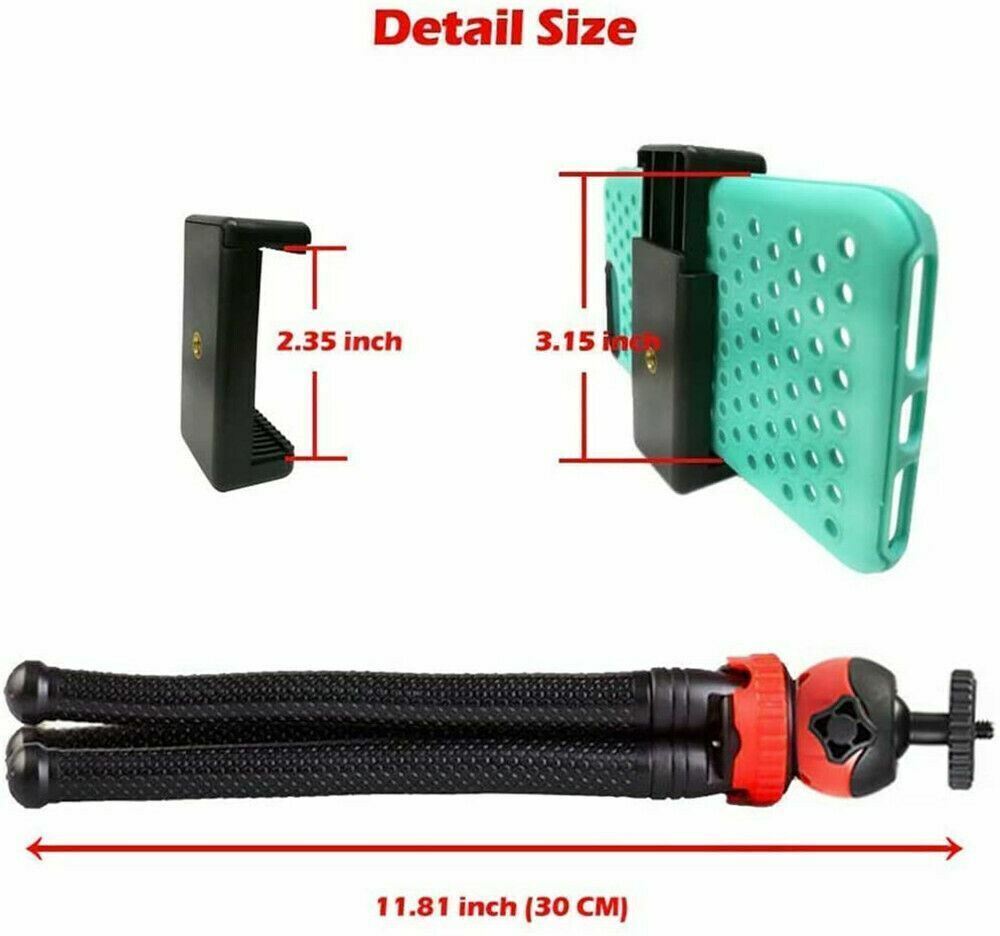 Mini Portable Flexible Tripod Octopus Stand Adjustable For Gopro Camera/SLR/DV