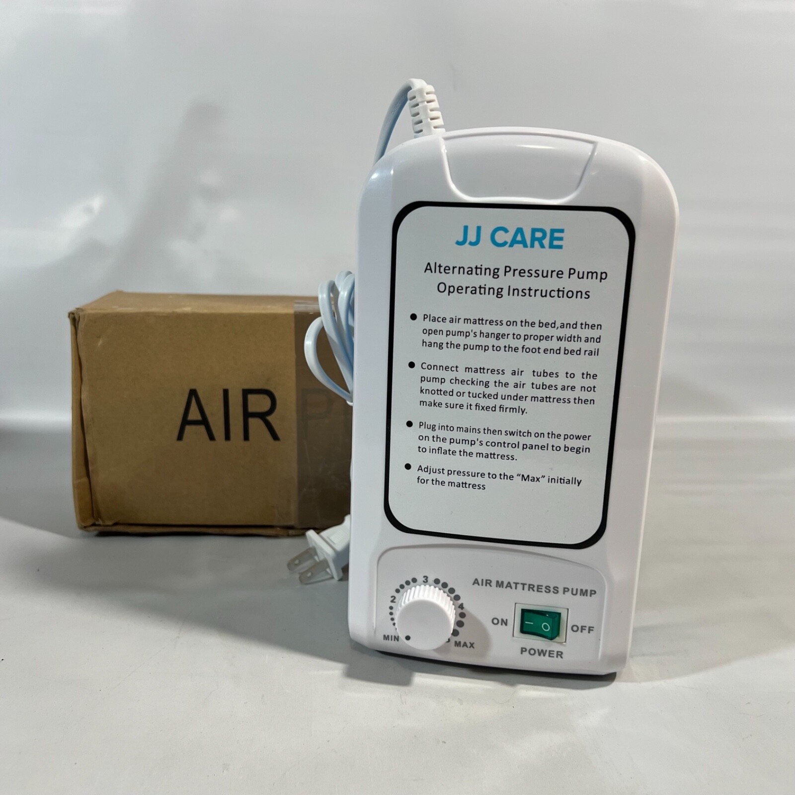Air Mattress Pump JJ Care Alternating Pressure Air Pump New NOS Opened