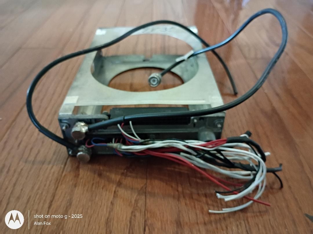 King KX 155 165 NAV/COMM Tray Rack With Backplate And Connectors