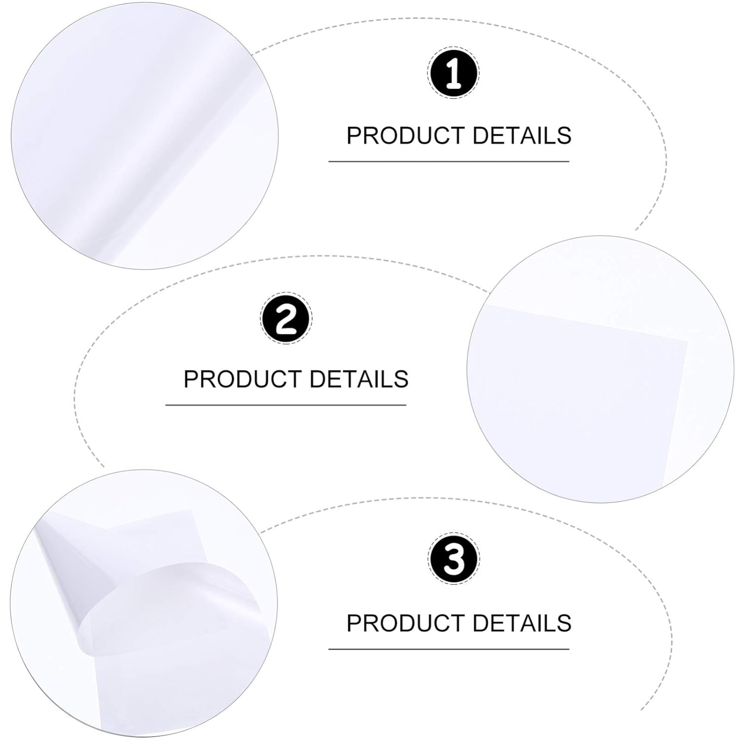 200 Sheets Hair Dye Paper Release Salon Tool Hairdressing Tool...
