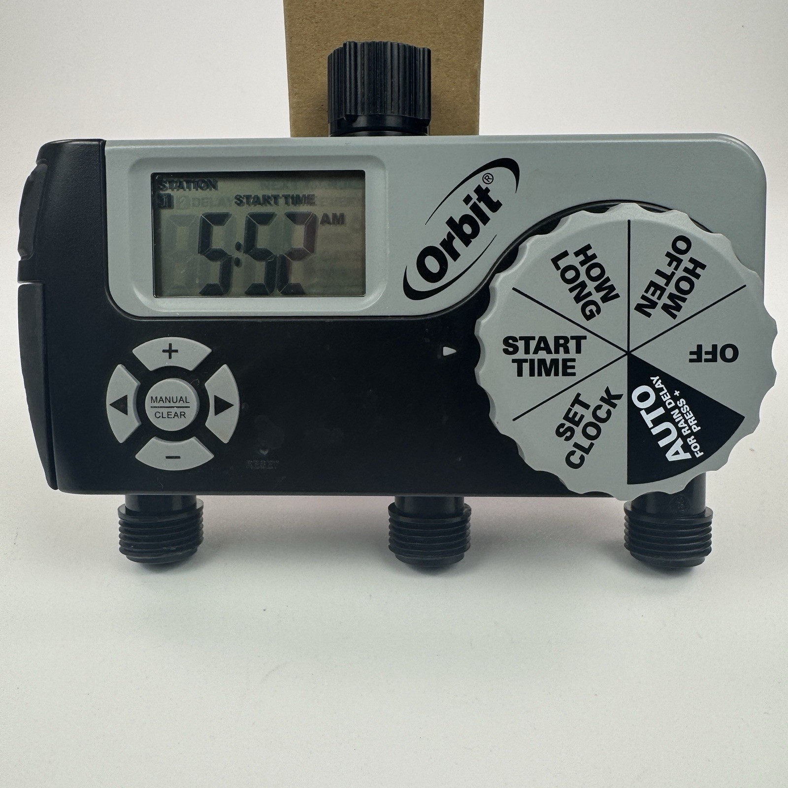 Orbit Digital 3 Outlet 2 Programmable Eco-Series Watering Timer Model 56233