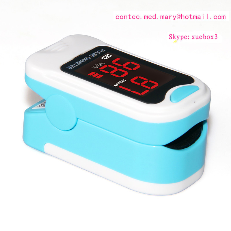 Finger Pulse Oximeter LED Blood Oxygen Heart Rate Monitor Factory Sale LED USPS