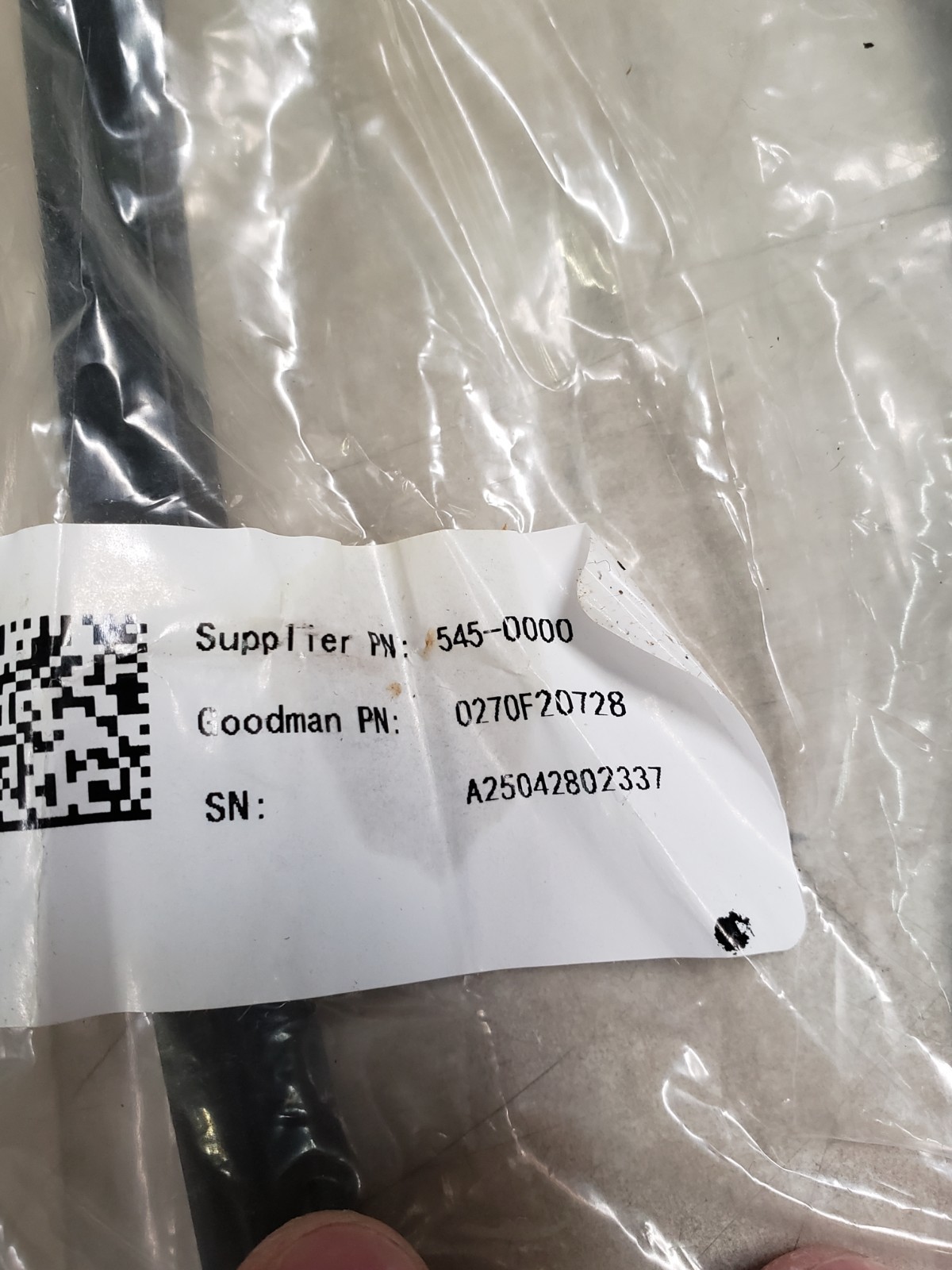 Goodman 0270F20728 Drain Kit Assembly