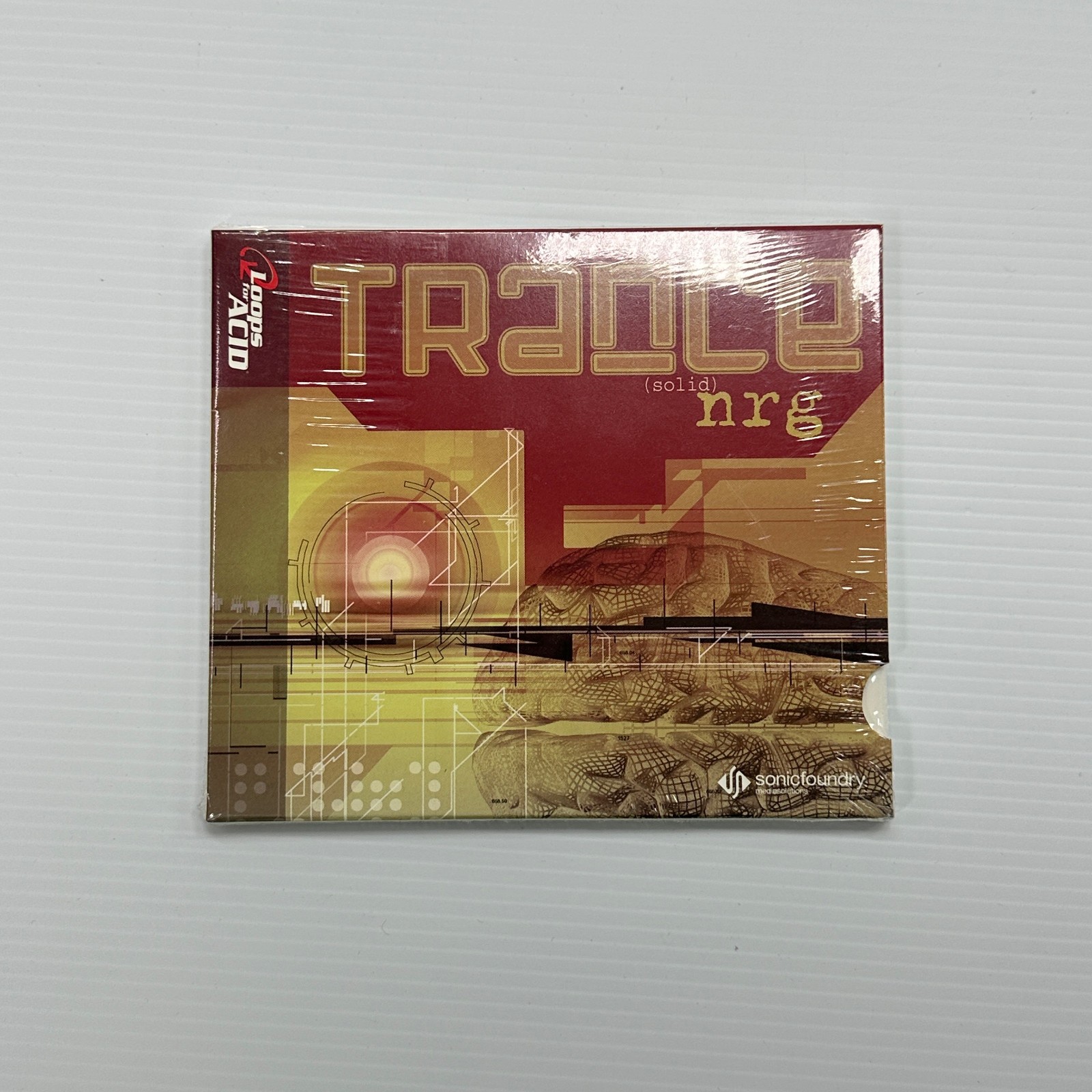 Sonic Foundry Trance NRG Loops For Acid Sample/Sampling CD Sealed
